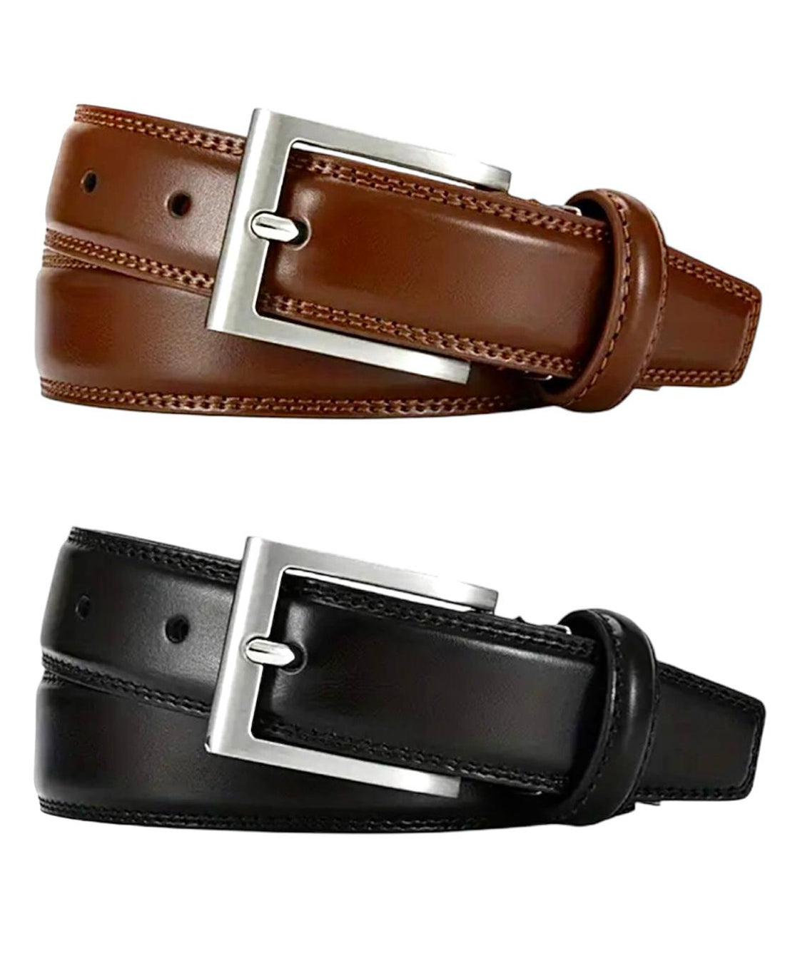 BLACK AND TAN BELT COMBO