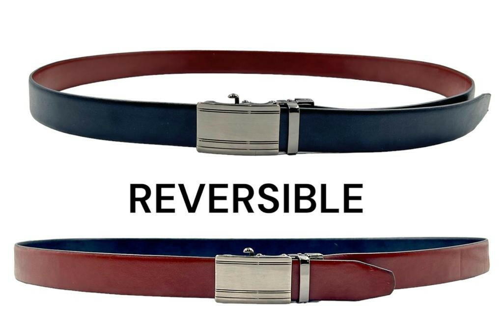 Reversible belt for men.