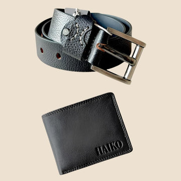 Black Belt and Wallet combo